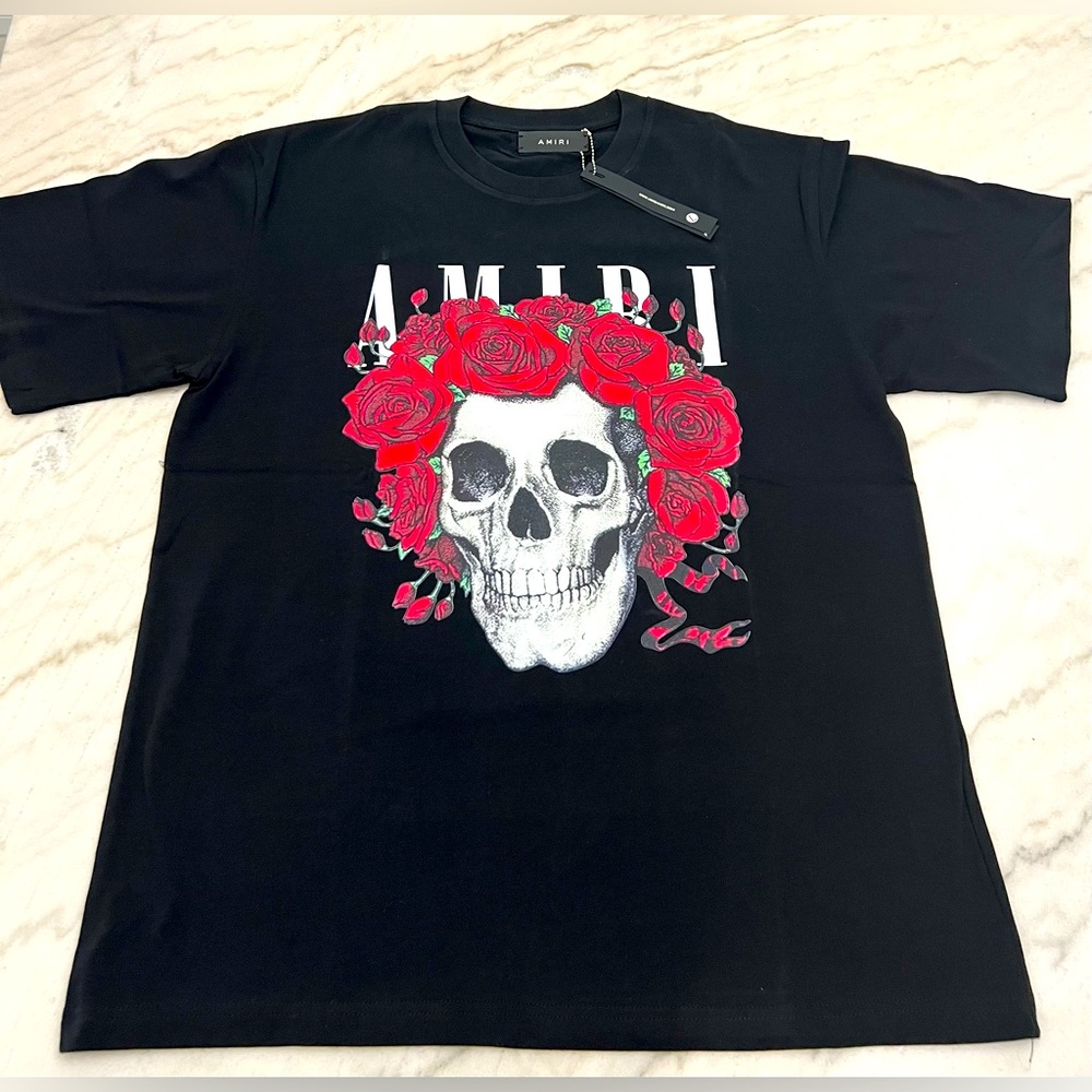 ‼️PRICE DROP‼️Men’s Grateful Dead Flower Skull T shirt